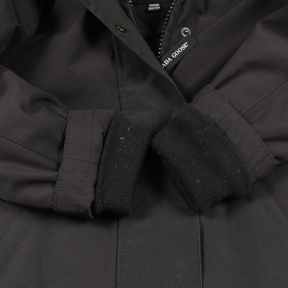 ヴィクトリアパーカ ダウンコート ブラック フード付き カナダグース アウター CANADA GOOSE