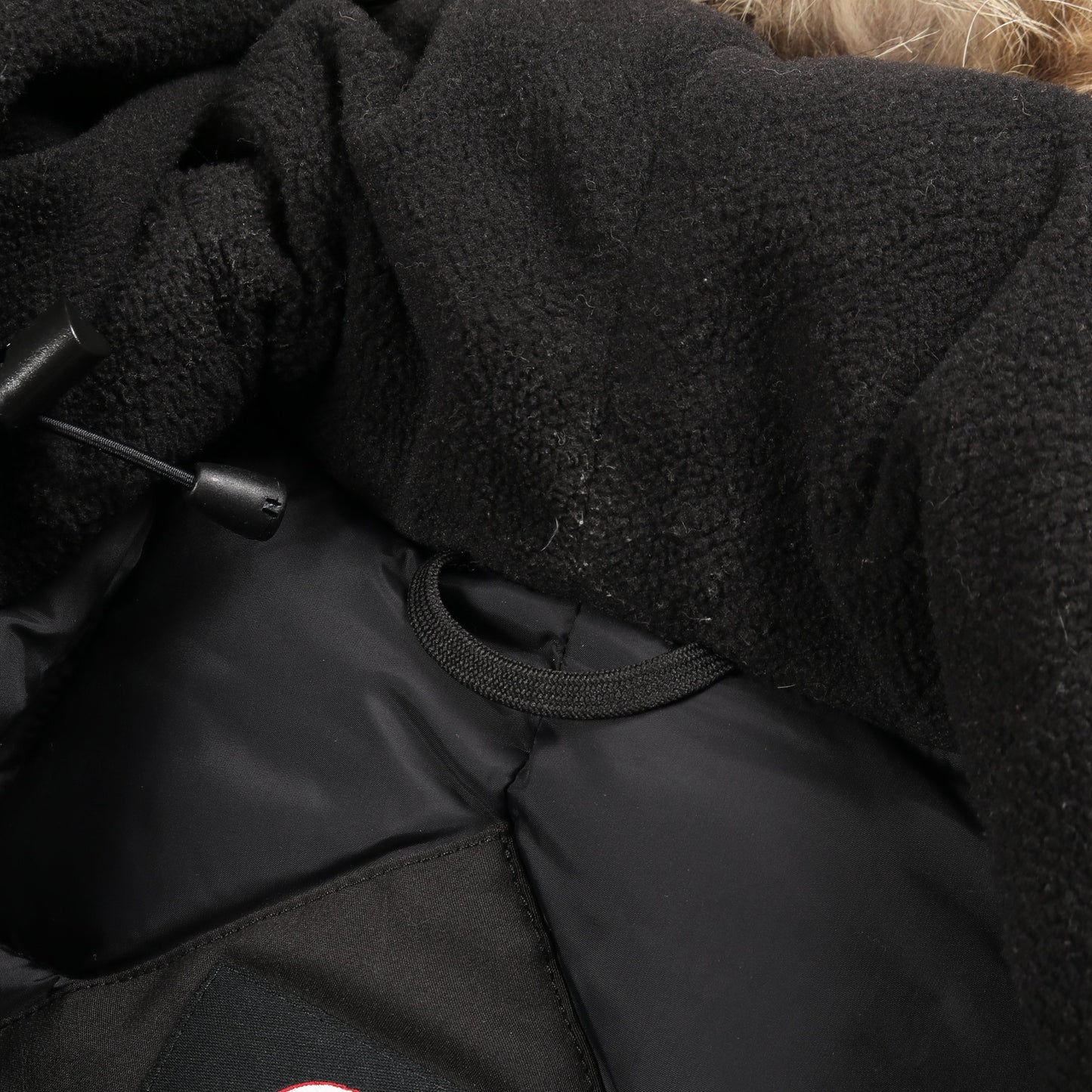 ヴィクトリアパーカ ダウンコート ブラック フード付き カナダグース アウター CANADA GOOSE