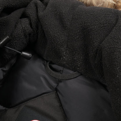 ヴィクトリアパーカ ダウンコート ブラック フード付き カナダグース アウター CANADA GOOSE