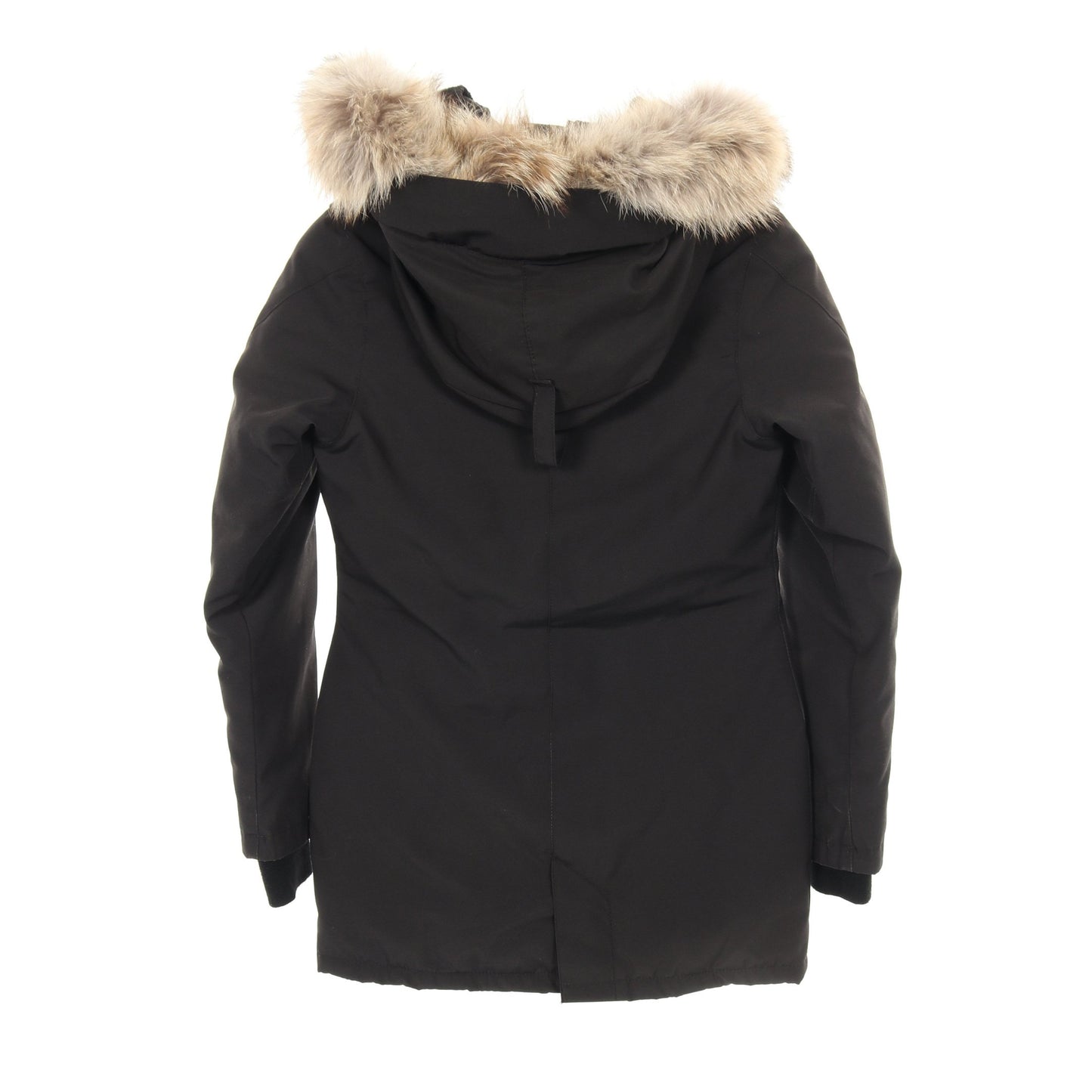 ヴィクトリアパーカ ダウンコート ブラック フード付き カナダグース アウター CANADA GOOSE