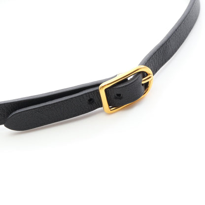 チョーカー リザード ヴォースイフト GP ブラック ゴールド Y刻印 エルメス アクセサリー HERMES