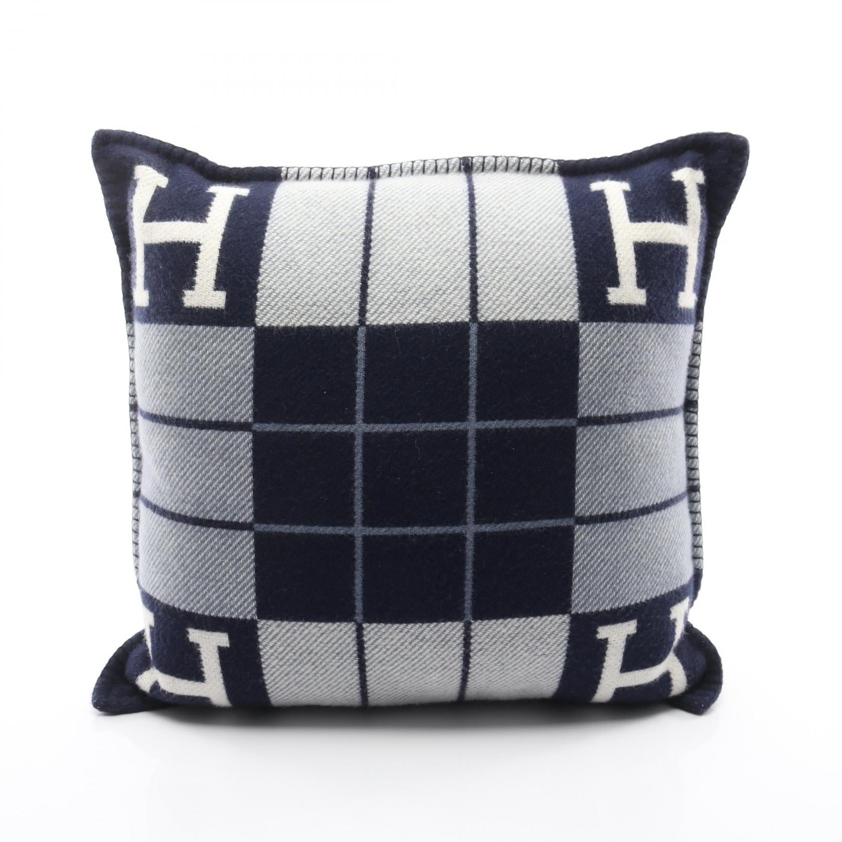 アヴァロン3 PM インテリア ウール カシミヤ ネイビー ブルーグレー