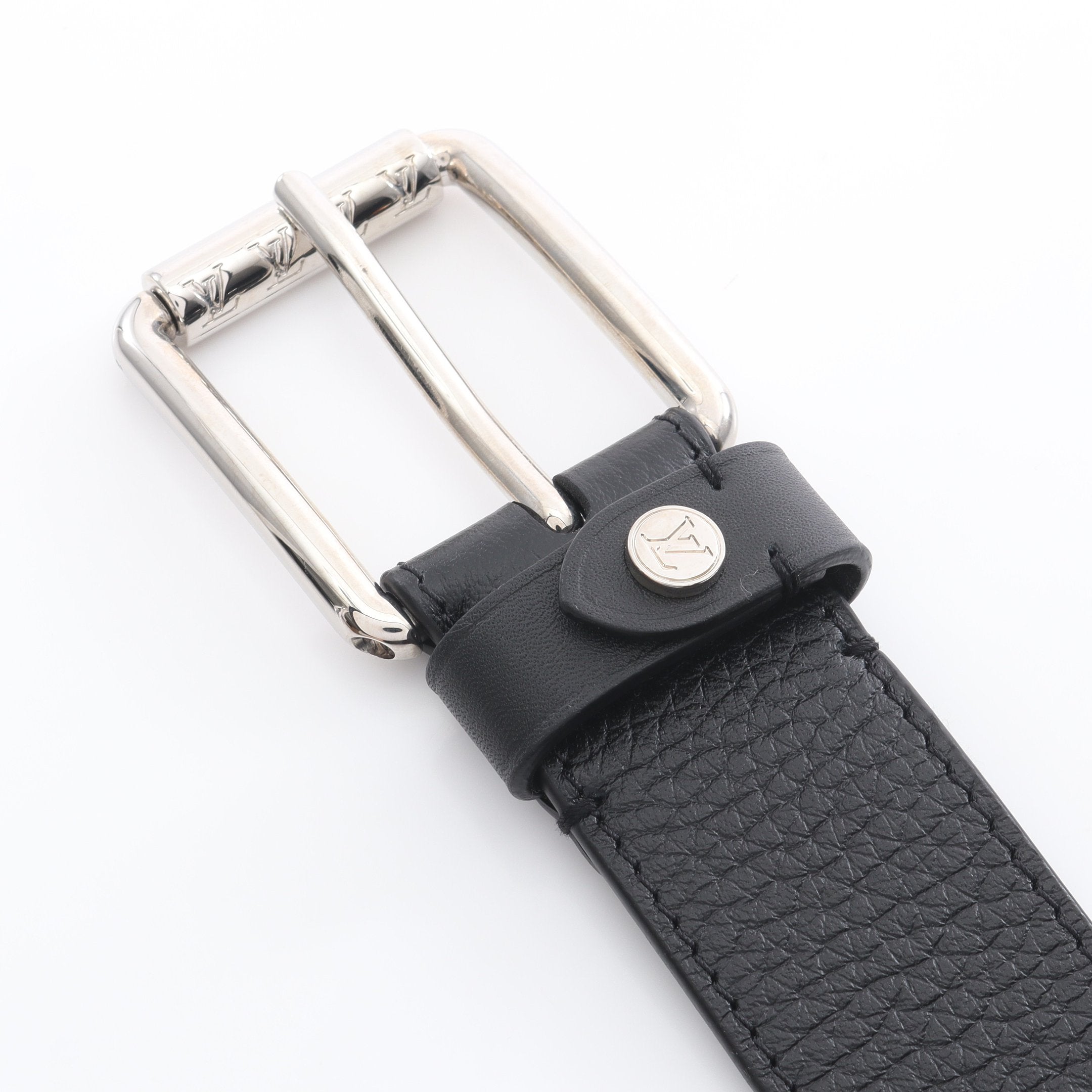 サンチュール ヴォワヤージャー トリヨン ノワール ベルト レザー