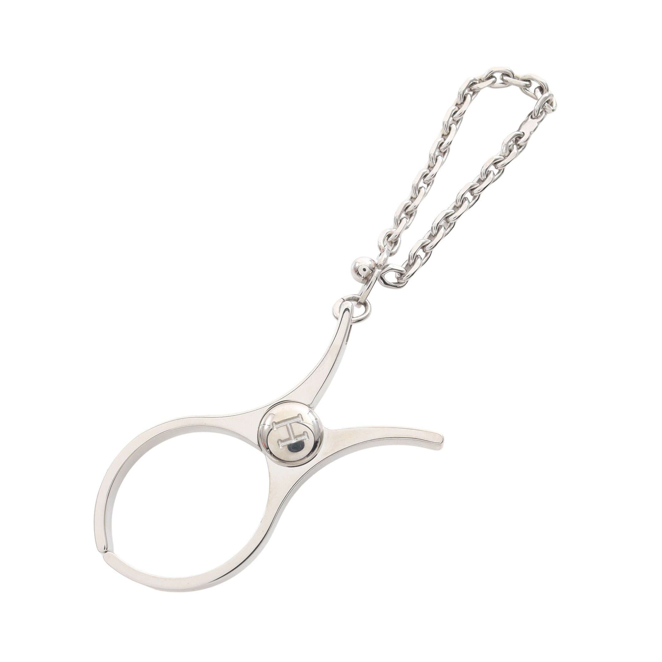 HERMES エルメス フィルー 手袋 グローブホルダー シルバー HERMES - □新品□未使用□ HERMES エルメス フィルー グローブ