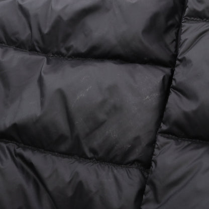 CANNES ノーカラー ダウンジャケット ナイロン ブラック ダブルブレスト ピレネックス アウター PYRENEX
