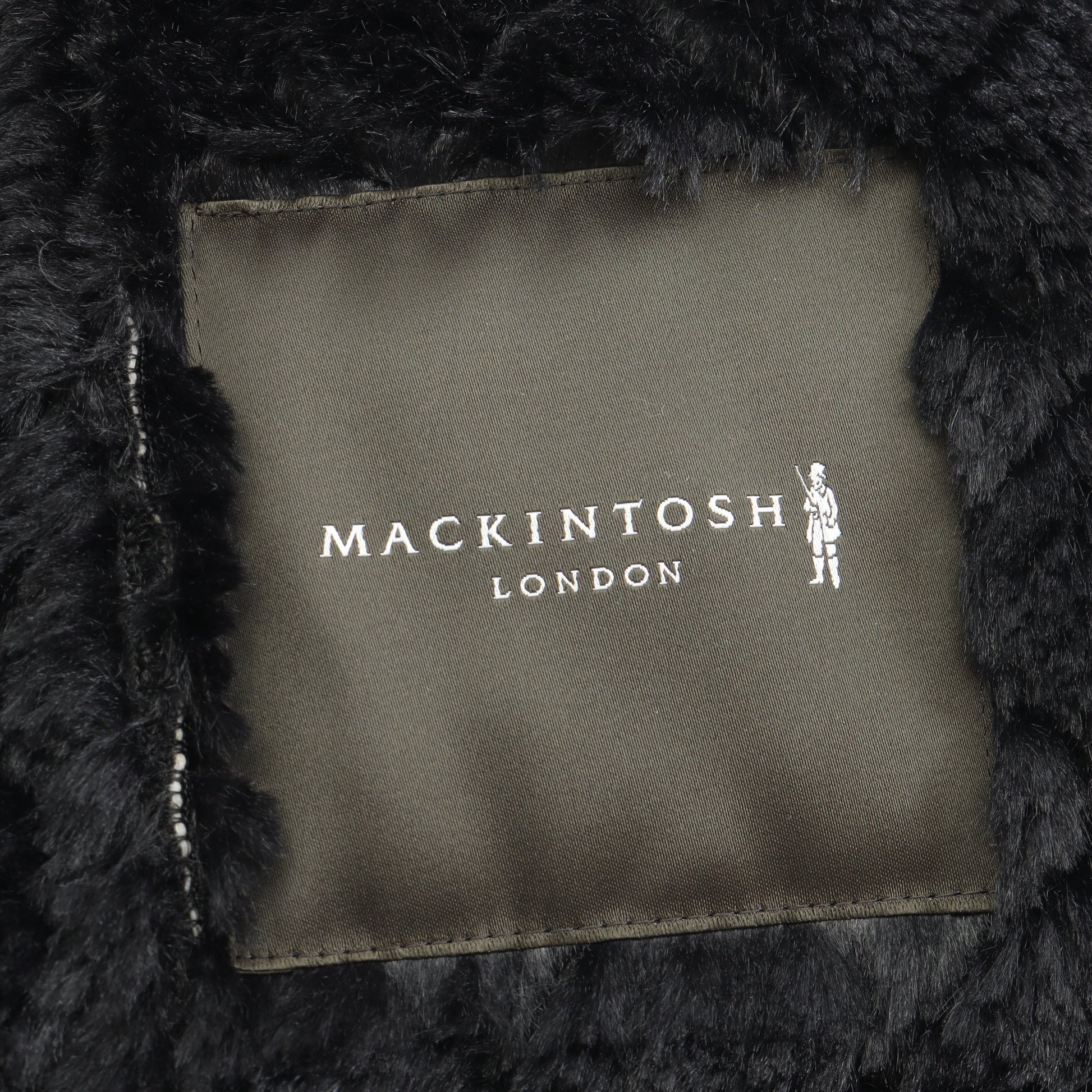 キルティングコート ブラック 中綿 フード付き マッキントッシュ アウター MACKINTOSH