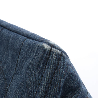 DENIM CANAPA カナパ ハンドバッグ トートバッグ デニム インディゴブルー プラダ バッグ PRADA