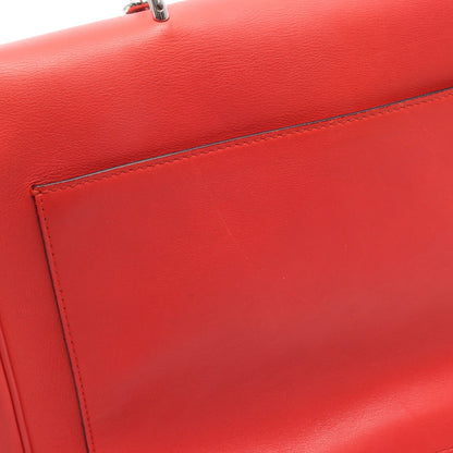 ビーディオール ハンドバッグ レザー レッド 2WAY クリスチャンディオール バッグ Christian Dior