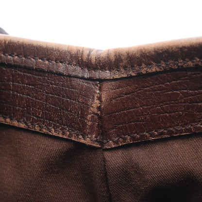 GGスプリーム ハンドバッグ トートバッグ PVC レザー ベージュ ダークブラウン グッチ バッグ GUCCI