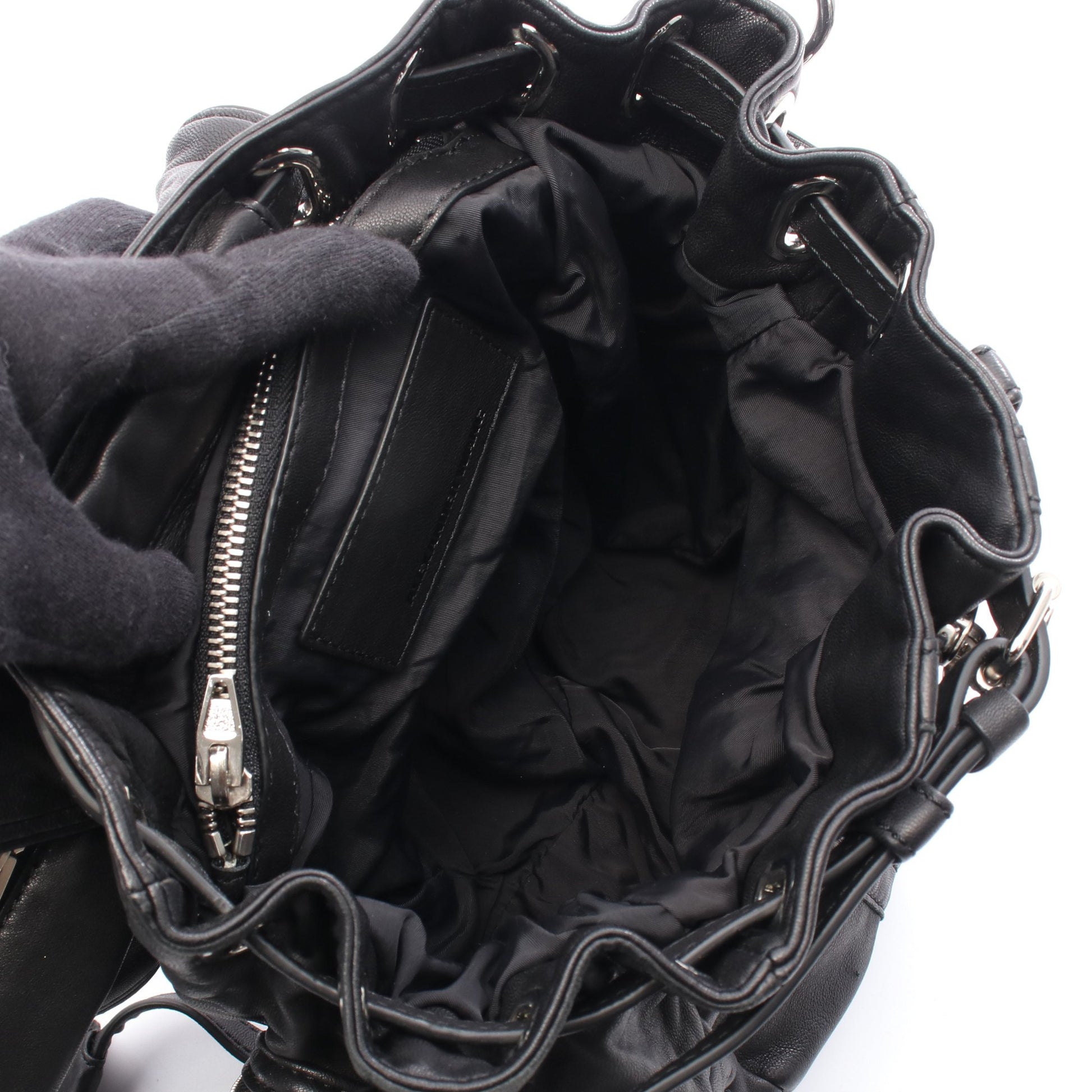 MARTI バックパック リュックサック レザー ブラック アレキサンダーワン バッグ ALEXANDER WANG