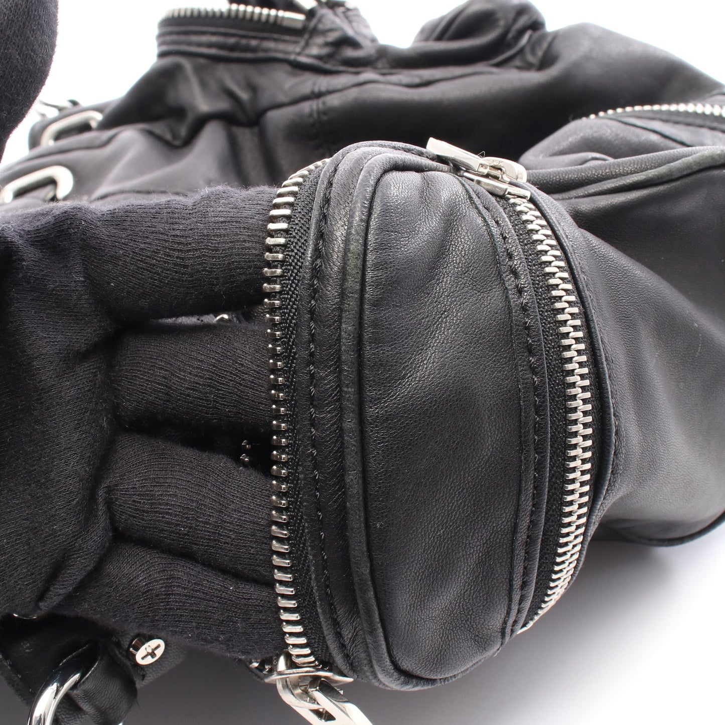 MARTI バックパック リュックサック レザー ブラック アレキサンダーワン バッグ ALEXANDER WANG