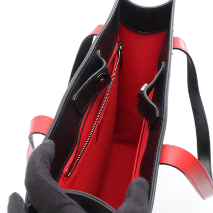 RUISTOTE ルイストート シグネチャー ハンドバッグ トートバッグ PVC レザー グレー ブラック クリスチャンルブタン バッグ Christian Louboutin