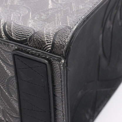 RUISTOTE ルイストート シグネチャー ハンドバッグ トートバッグ PVC レザー グレー ブラック クリスチャンルブタン バッグ Christian Louboutin