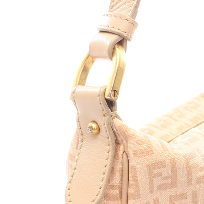 ズッキーノ ショルダーバッグ PVC レザー ライトベージュ フェンディ バッグ FENDI