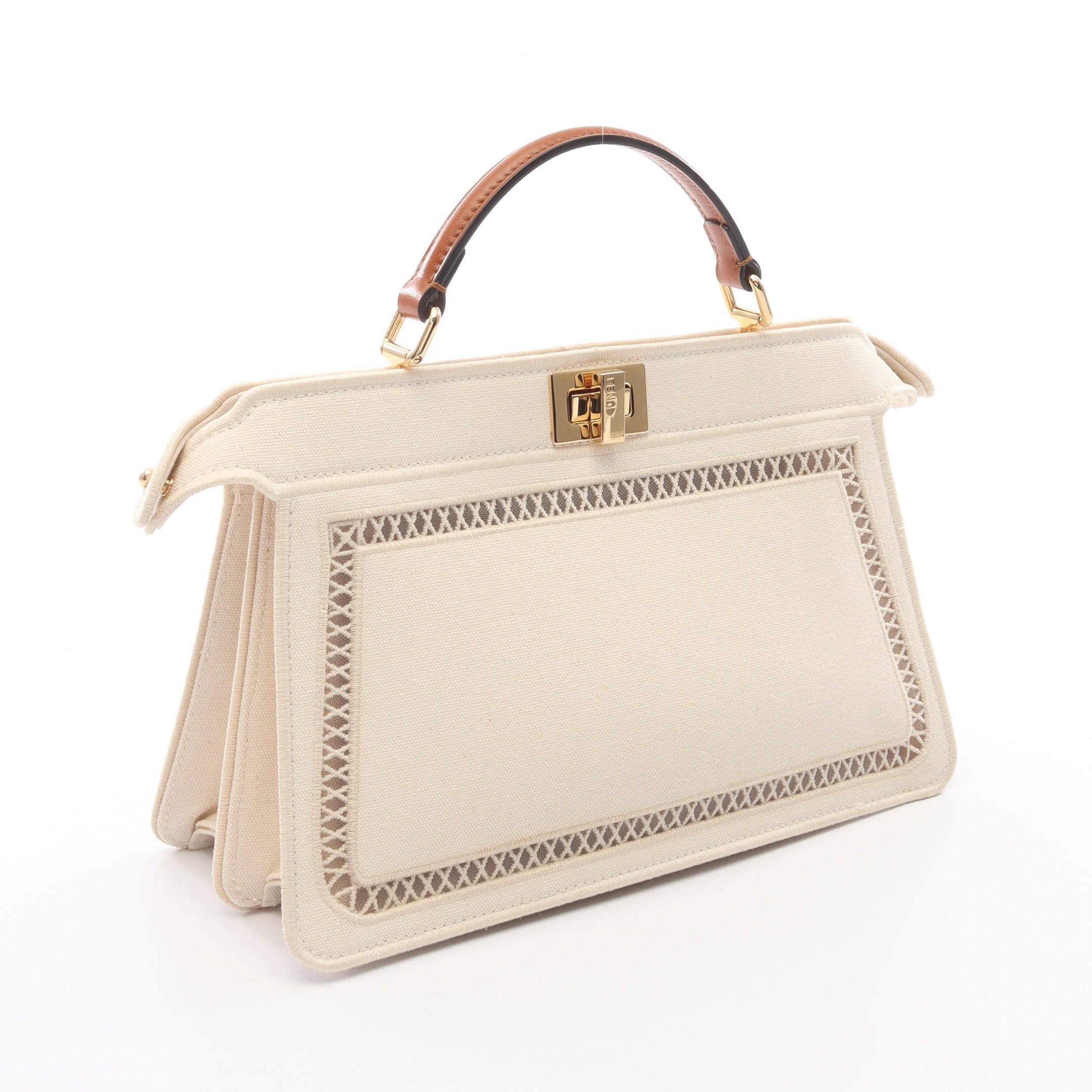 ピーカブー アイシーユー イーストウエスト ハンドバッグ レース