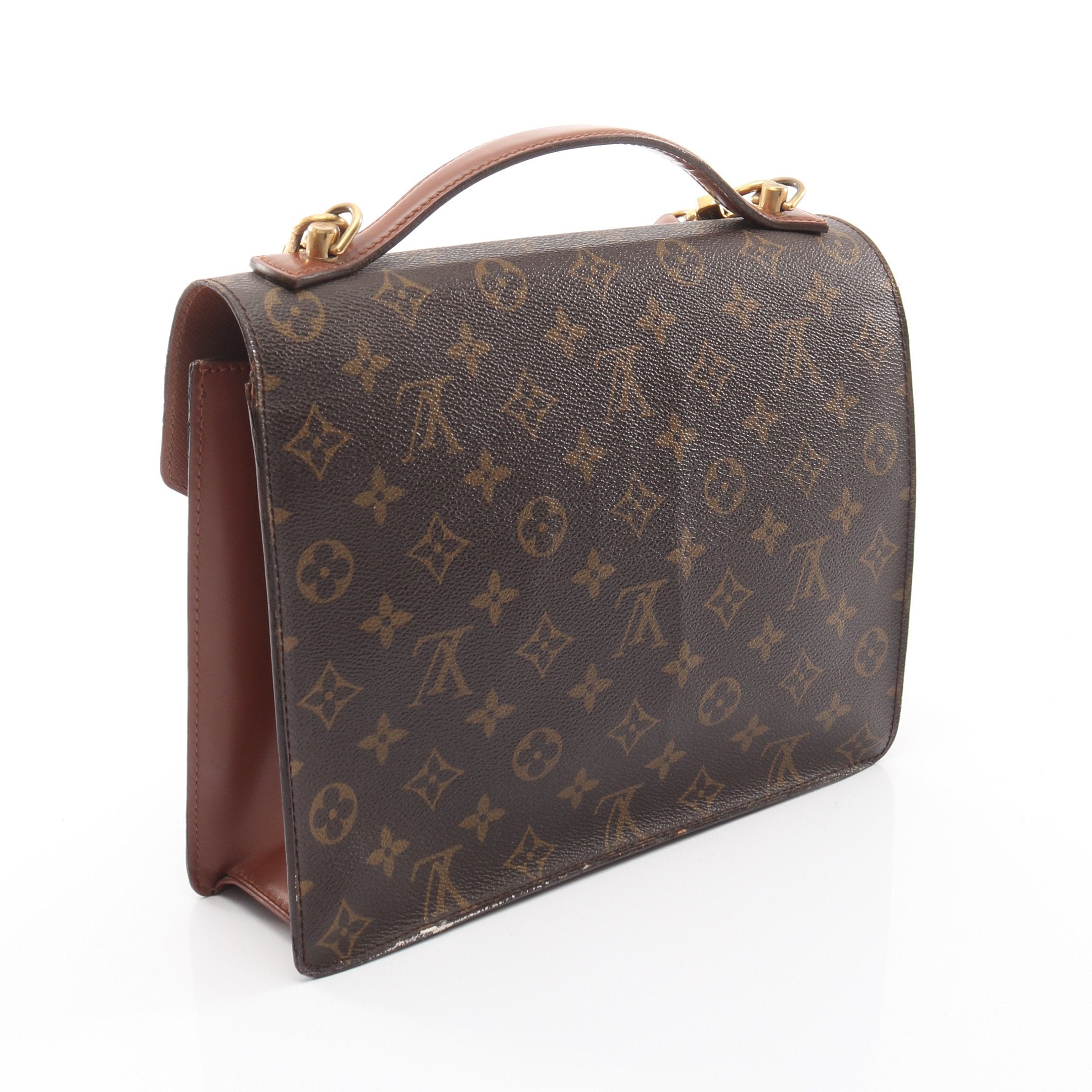 【正規品】ルイヴィトン モンソー モノグラム pvc ハンドバッグ 2way LOUIS VUITTON（ルイ・ヴィトン） モノグラム モンソー 2WAYバッグ