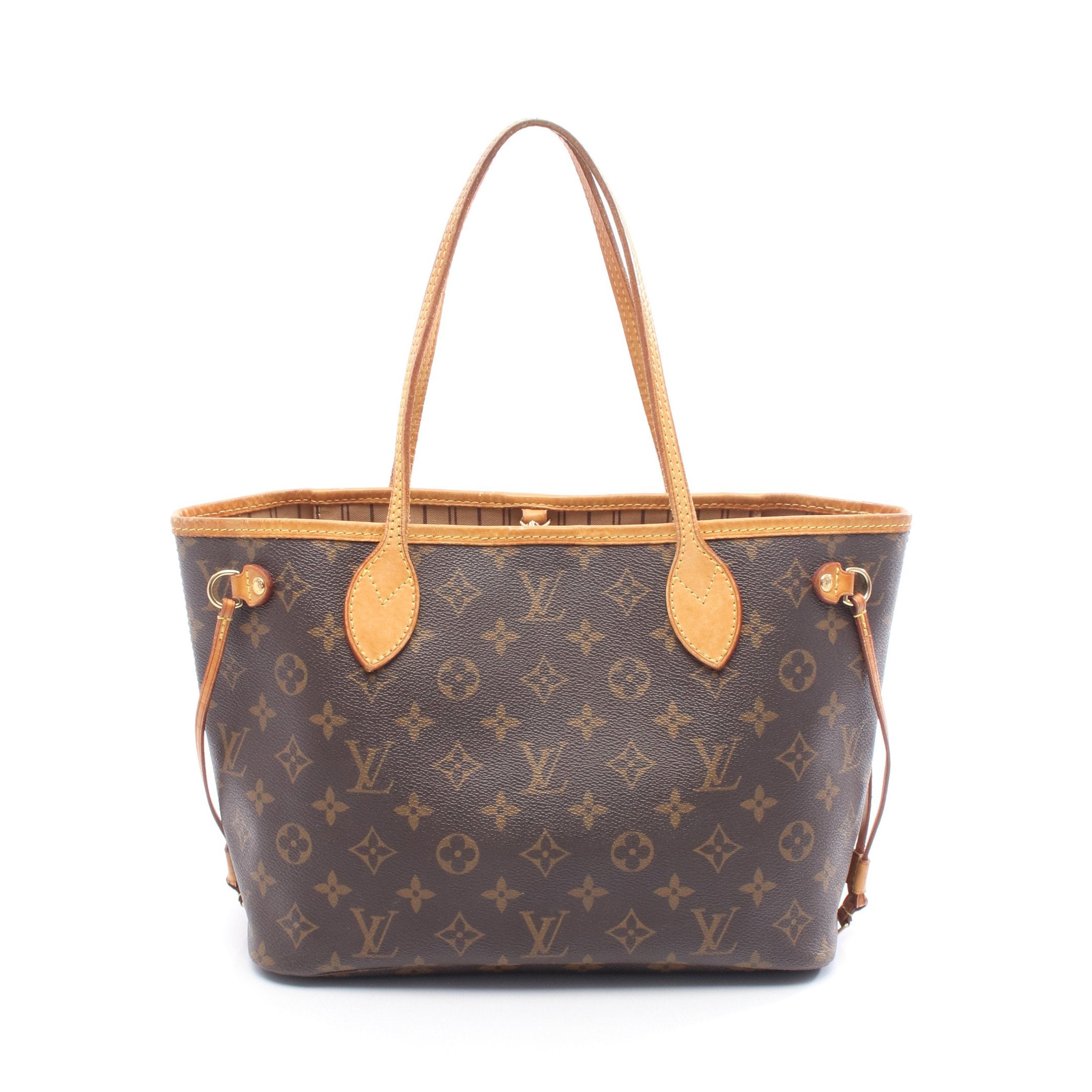 ネヴァーフルPM モノグラム ハンドバッグ トートバッグ PVC レザー