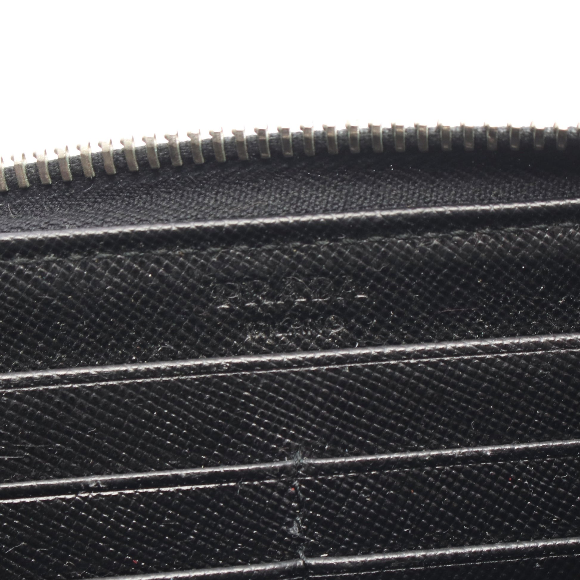 SAFFIANO ラウンドファスナー長財布 サフィアーノレザー ブラック プラダ 財布・小物 PRADA