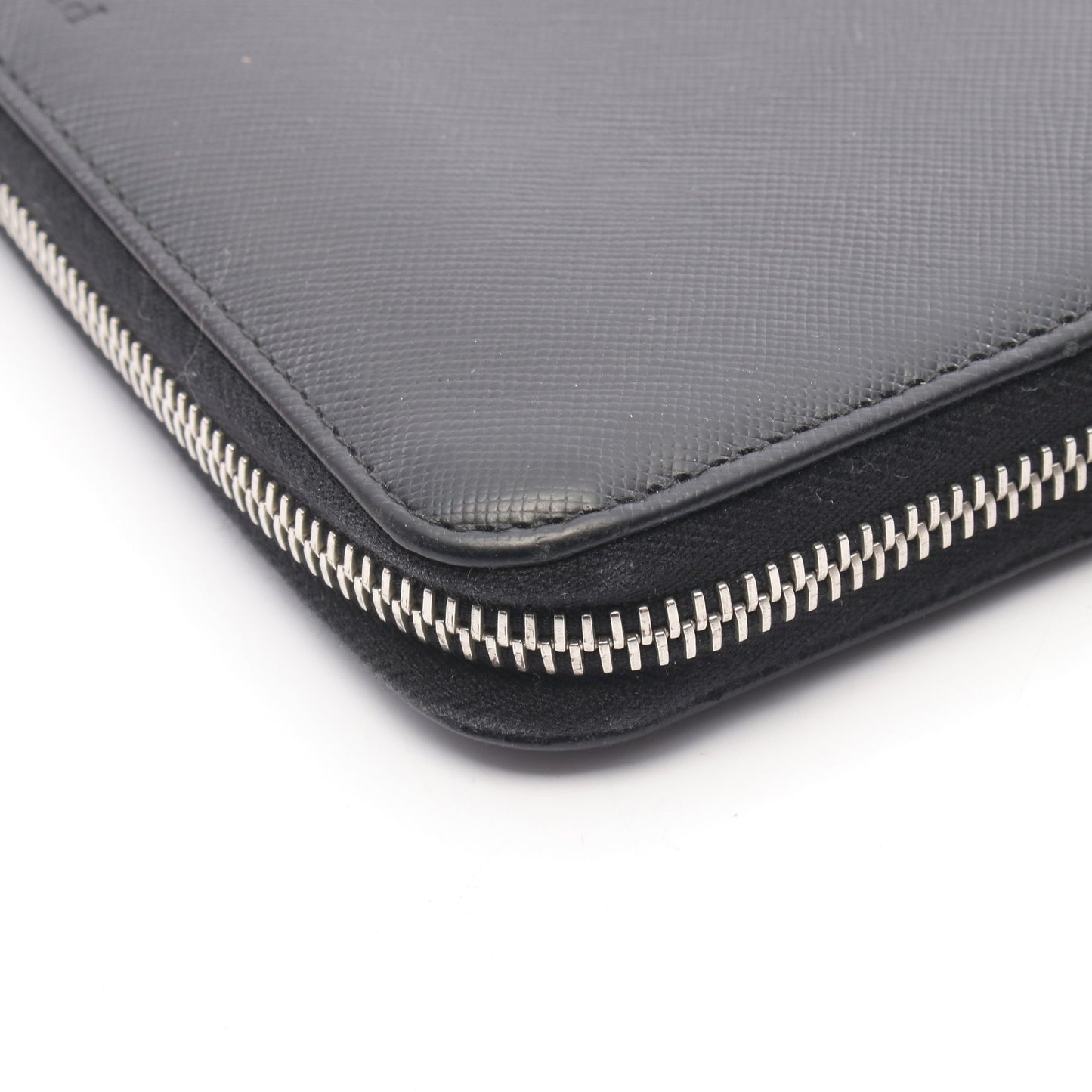 SAFFIANO ラウンドファスナー長財布 サフィアーノレザー ブラック プラダ 財布・小物 PRADA