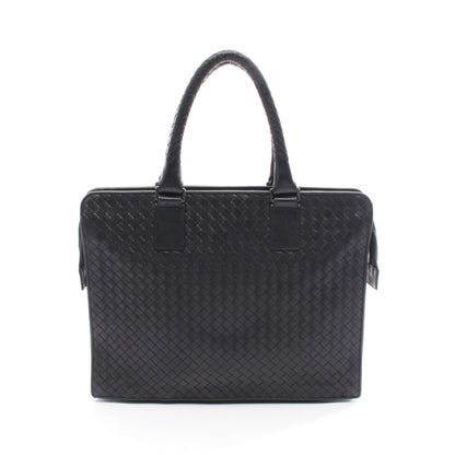 イントレチャート ブリーフケース ビジネスバッグ レザー ブラック ボッテガヴェネタ バッグ BOTTEGA VENETA