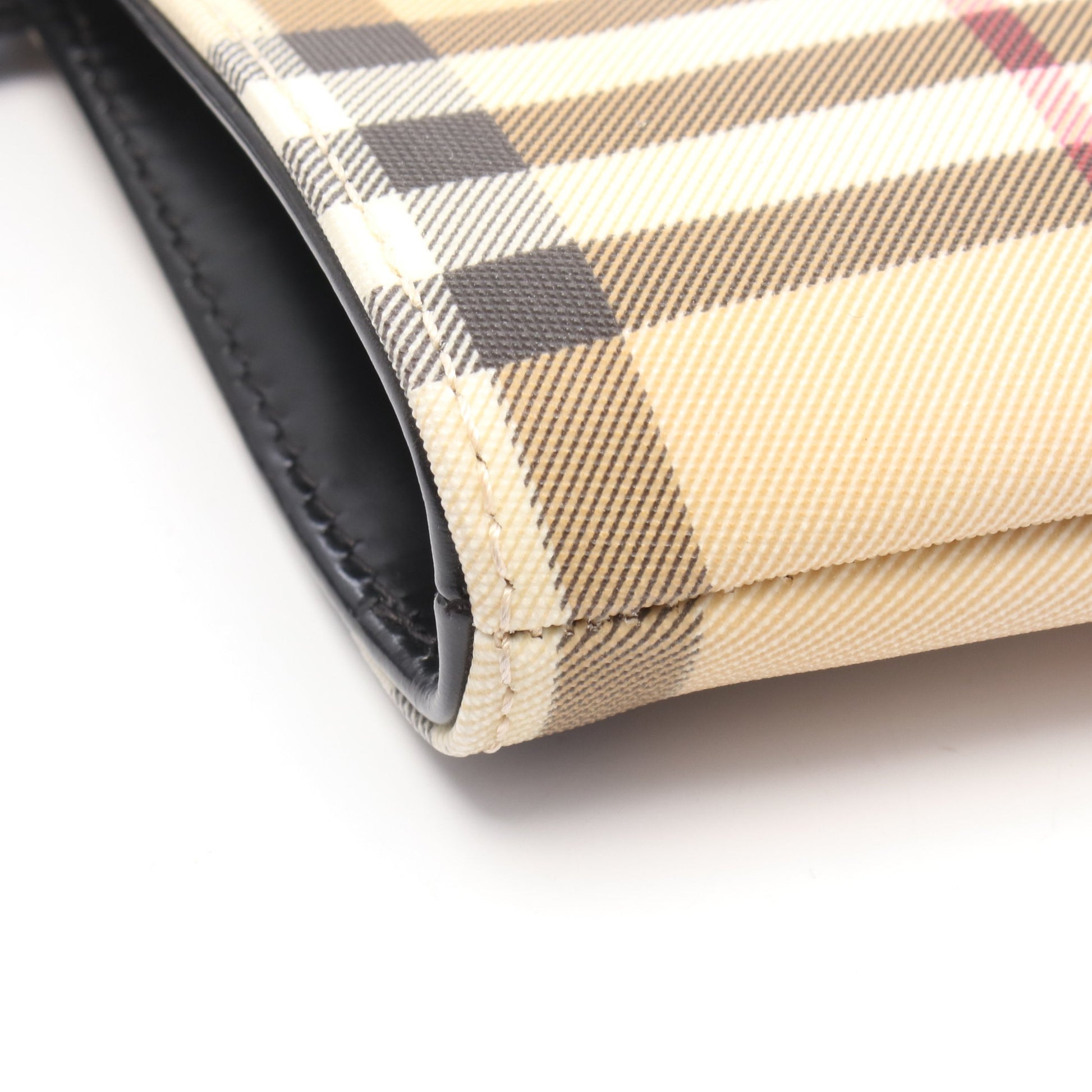 ノバチェック ハンドバッグ トートバッグ PVC レザー ベージュ マルチカラー バーバリー バッグ BURBERRY