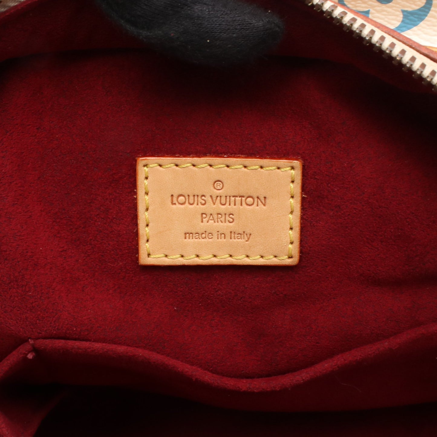 クラウディア モノグラムマルチカラー ブロン ハンドバッグ PVC レザー ホワイト ルイヴィトン バッグ LOUIS VUITTON