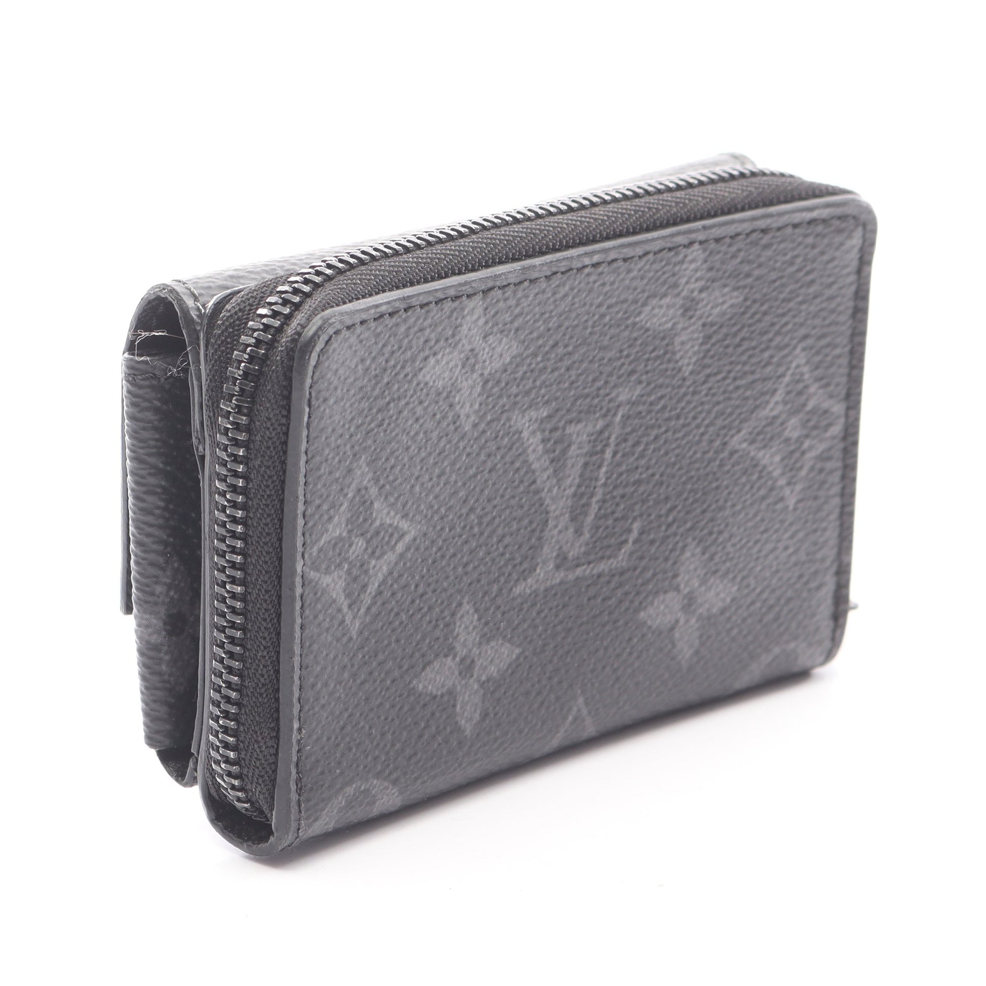 ジッピーオーガナイザー モノグラムエクリプスリバース コインケース PVC ブラック グレー ルイヴィトン 財布・小物 LOUIS VUITTON