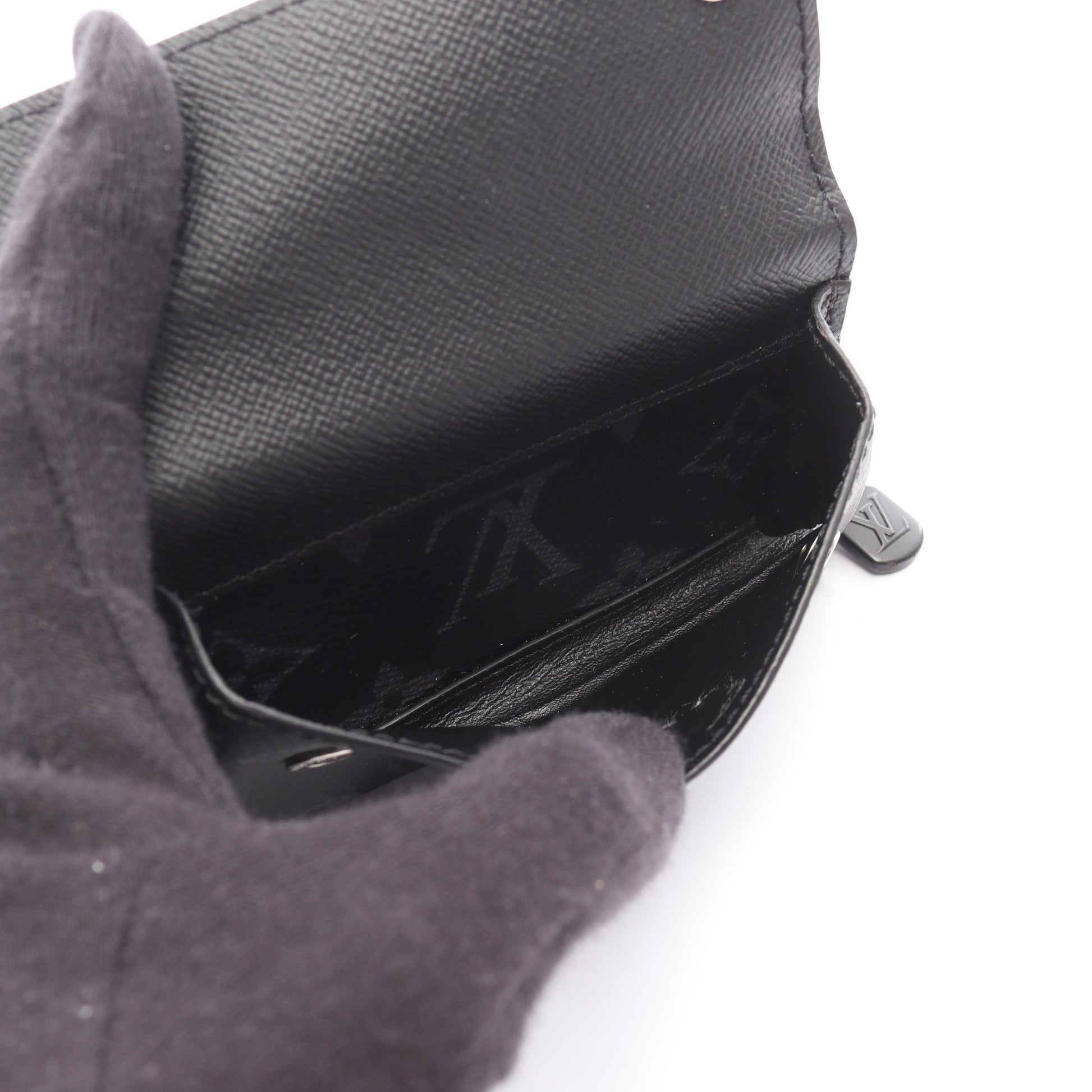 ジッピーオーガナイザー モノグラムエクリプスリバース コインケース PVC ブラック グレー ルイヴィトン 財布・小物 LOUIS VUITTON