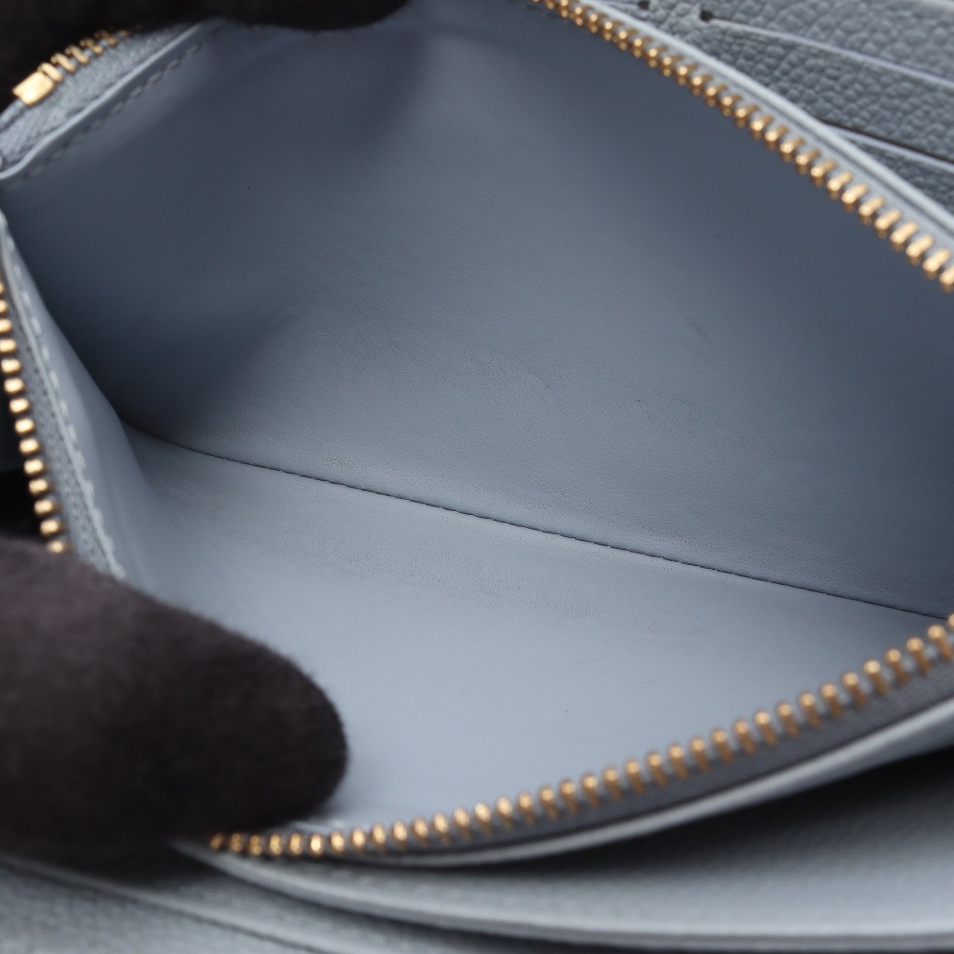 ジッピーウォレット モノグラムアンプラント ブルーアワー ラウンドファスナー長財布 レザー ブルーグレー ルイヴィトン 財布・小物 LOUIS VUITTON