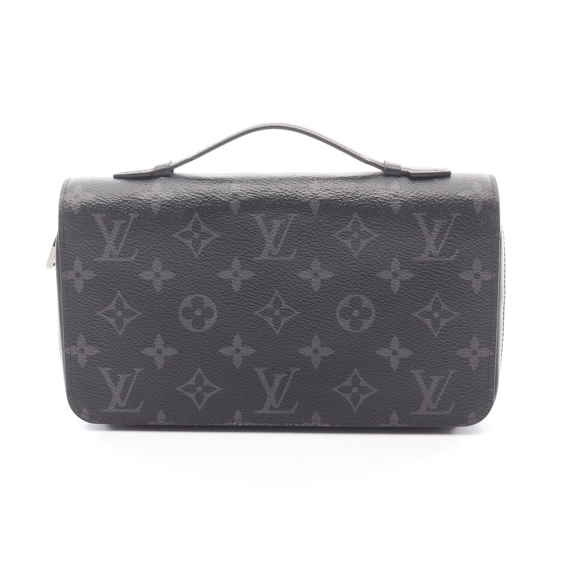 ジッピーXL モノグラムエクリプス ラウンドファスナー長財布 PVC レザー ブラック ルイヴィトン 財布・小物 LOUIS VUITTON