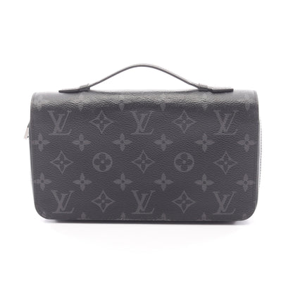 ジッピーXL モノグラムエクリプス ラウンドファスナー長財布 PVC レザー ブラック ルイヴィトン 財布・小物 LOUIS VUITTON