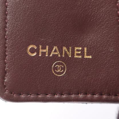 マトラッセ キーケース キャビアスキン ブラック ゴールド金具 シャネル 財布・小物 CHANEL