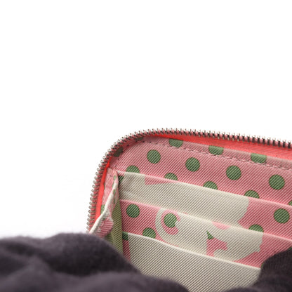 アザップコンパクト シルクイン ローズコンフェッティ ラウンドファスナー財布 ヴォーエプソン ピンク シルバー金具 Y刻印 エルメス 財布・小物 HERMES