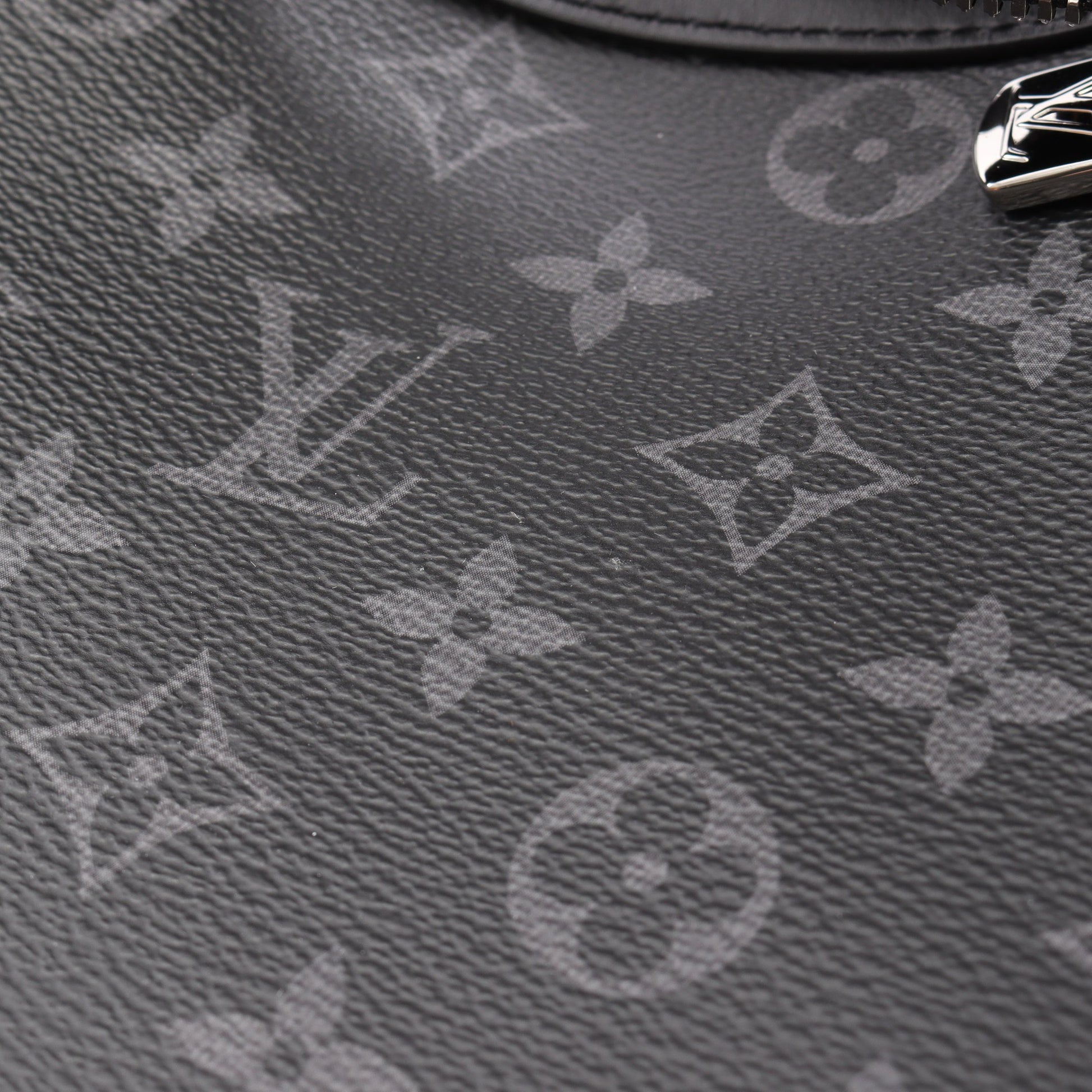 トリオ メッセンジャー モノグラム エクリプス ショルダーバッグ PVC レザー ブラック グレー ルイヴィトン バッグ LOUIS VUITTON