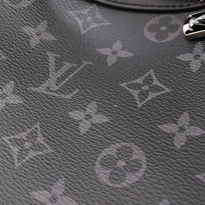 トリオ メッセンジャー モノグラム エクリプス ショルダーバッグ PVC レザー ブラック グレー ルイヴィトン バッグ LOUIS VUITTON