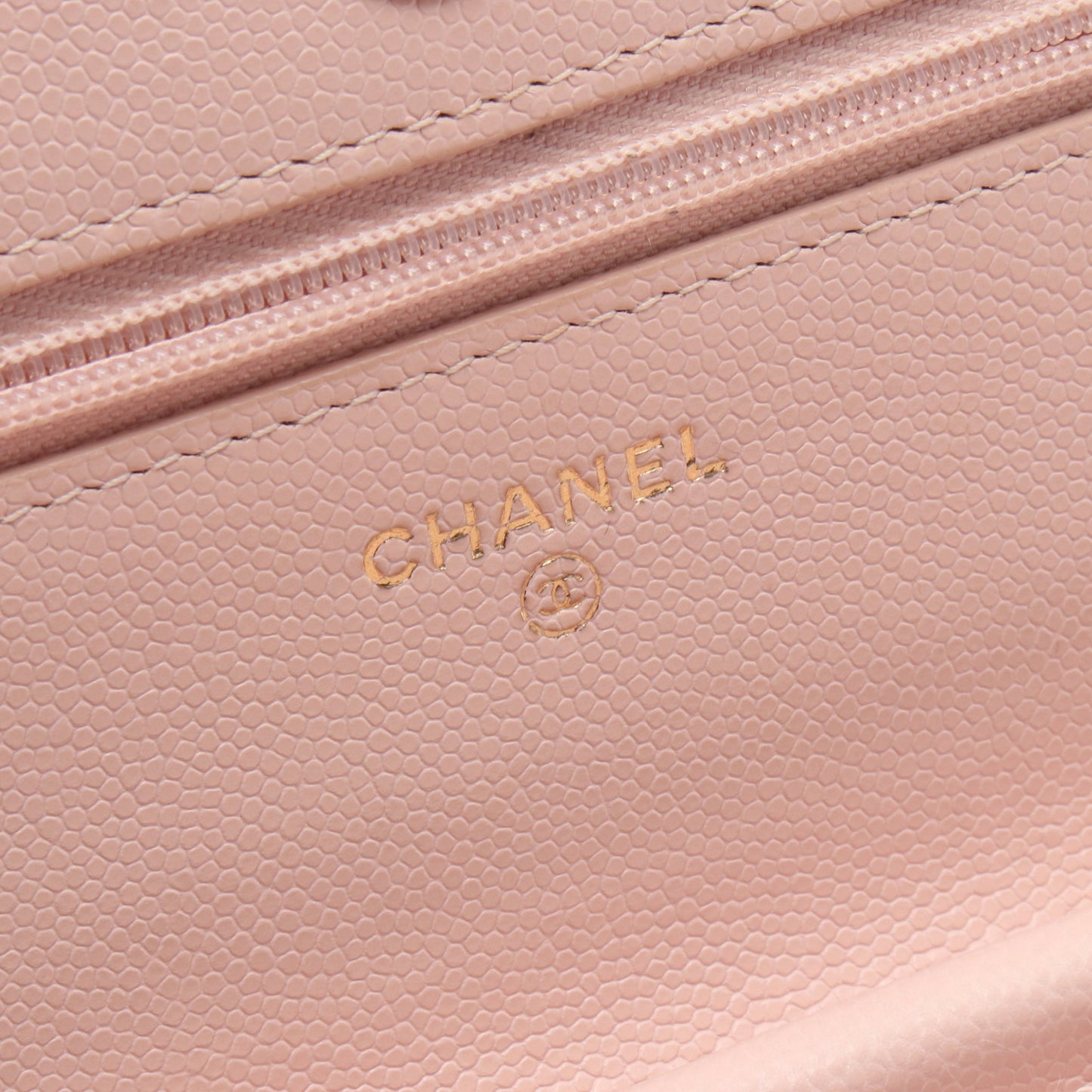 マトラッセ チェーンウォレット キャビアスキン ライトピンク ゴールド金具 シャネル バッグ CHANEL