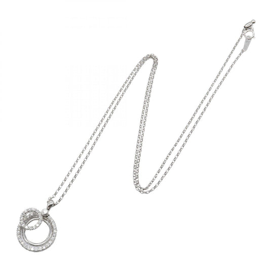 ダイヤモンド ネックレス ネックレス K18WG ダイヤモンド ホワイトゴールド ノーブランドジュエリー アクセサリー NO BRAND JEWELRY