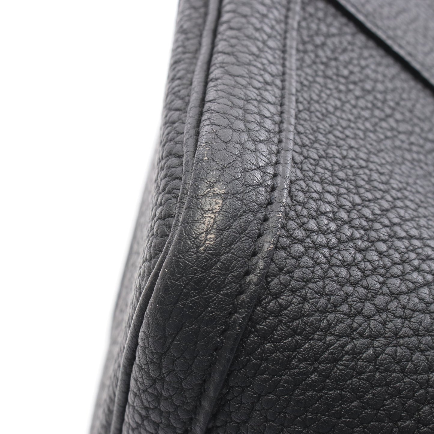 ガーデンパーティPM ハンドバッグ トートバッグ ネゴンダ ブラック シルバー金具 C刻印 エルメス バッグ HERMES