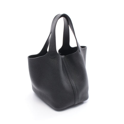 ピコタンロックPM ハンドバッグ トリヨンクレマンス ブラック ブラック金具 Z刻印 エルメス バッグ HERMES