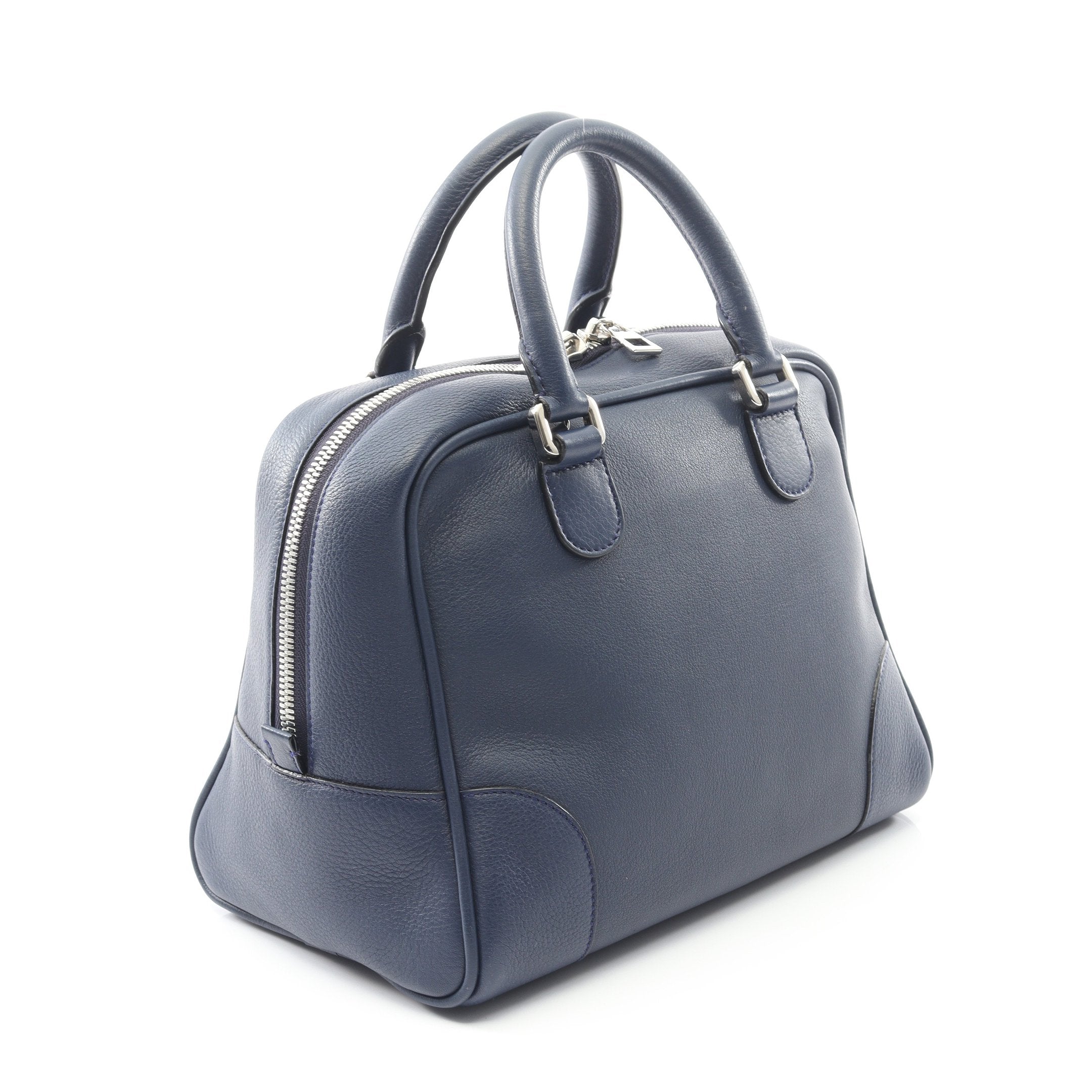 アマソナ75 ハンドバッグ レザー ネイビー 2WAY ロエベ – RECLO アマソナ75 ハンドバッグ レザー ネイビー 2WAY ロエベ – RECLO