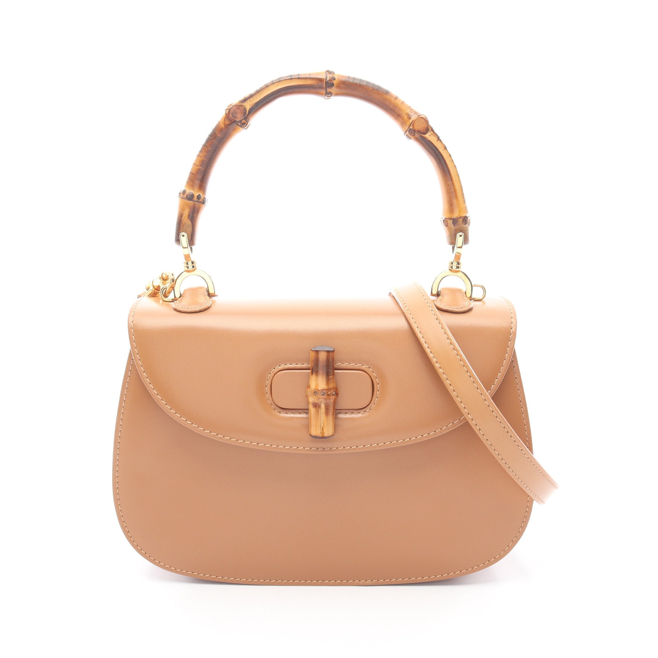 グッチ ハンドバッグ 2way オールレザー バンブー ゴールド金具 ベージュ 楽天市場】美品 グッチ バンブー レザー ベージュ ゴールド金具 2WAY