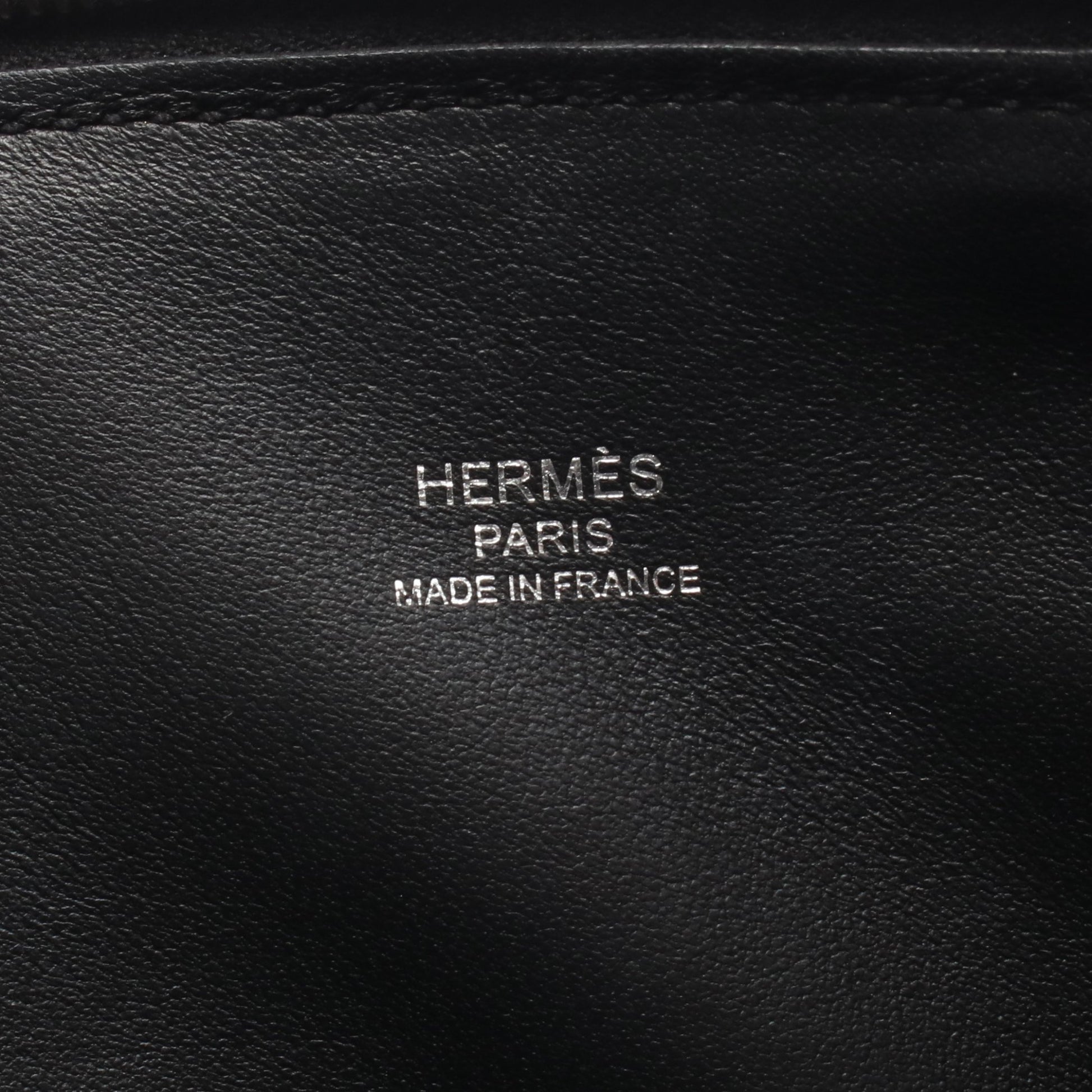 ボリード1923 ミニ ハンドバッグ シェーブル ブラック シルバー金具 2WAY W刻印 エルメス バッグ HERMES