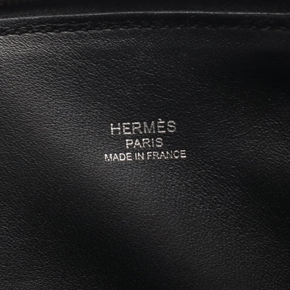 ボリード1923 ミニ ハンドバッグ シェーブル ブラック シルバー金具 2WAY W刻印 エルメス バッグ HERMES