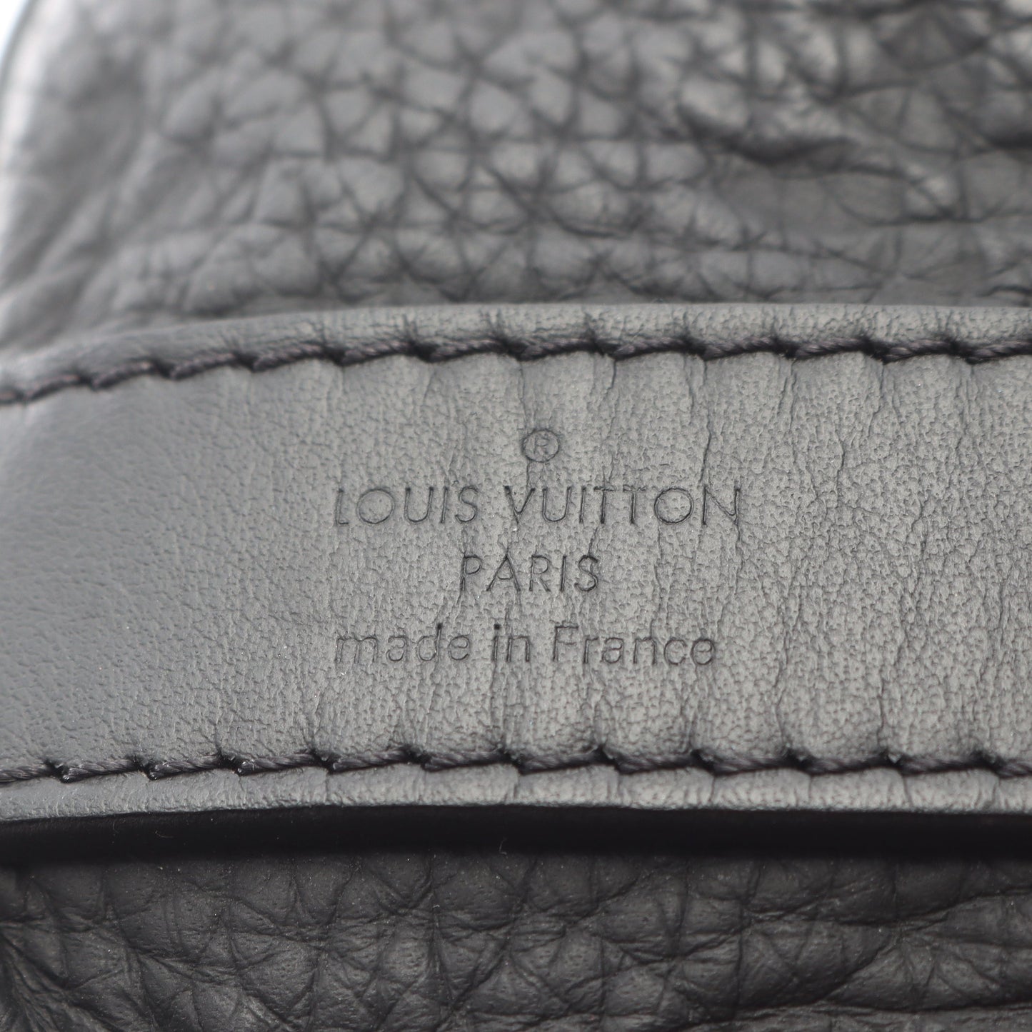 キーポル バンドリエール25 トリヨンモノグラム ノワール ハンドバッグ レザー ブラック 2WAY ルイヴィトン バッグ LOUIS VUITTON