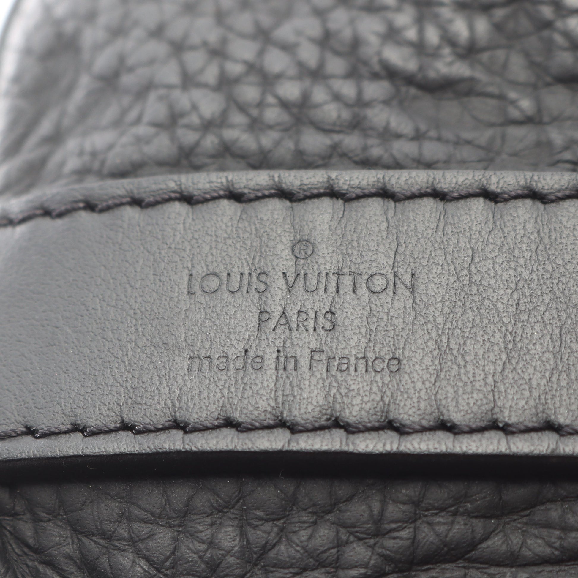 キーポル バンドリエール25 トリヨンモノグラム ノワール ハンドバッグ レザー ブラック 2WAY ルイヴィトン バッグ LOUIS VUITTON