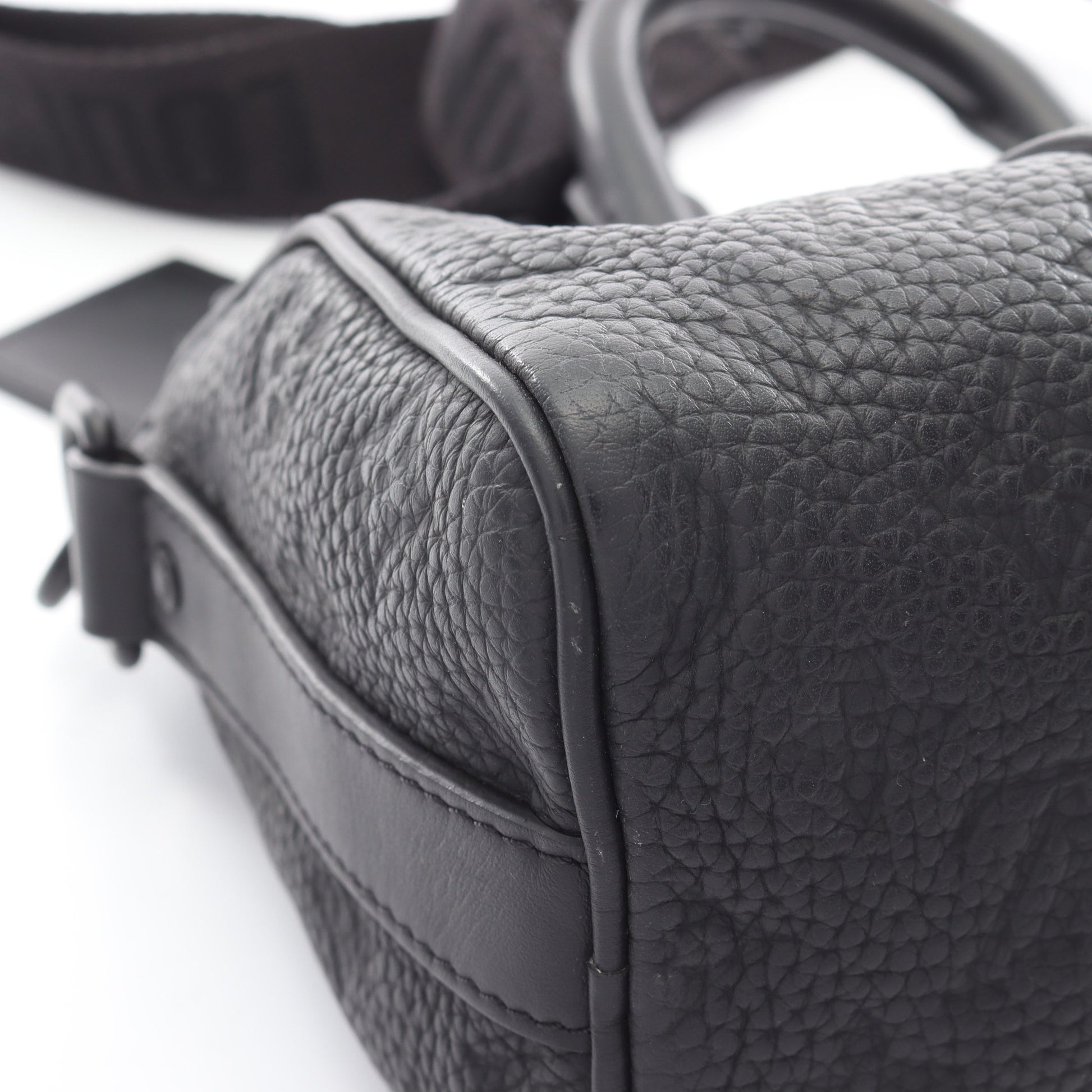 キーポル バンドリエール25 トリヨンモノグラム ノワール ハンドバッグ レザー ブラック 2WAY ルイヴィトン バッグ LOUIS VUITTON