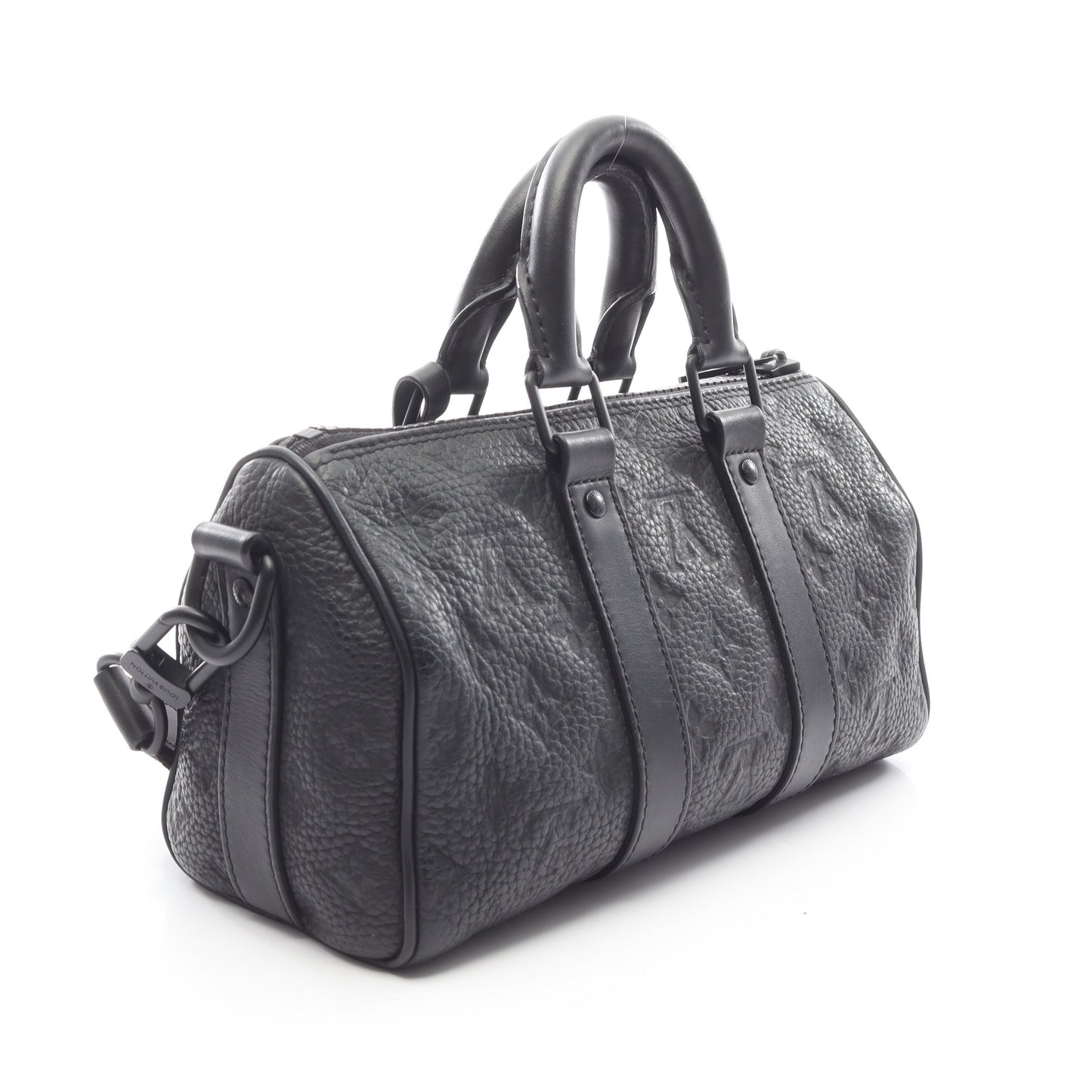 キーポル バンドリエール25 トリヨンモノグラム ノワール ハンドバッグ レザー ブラック 2WAY ルイヴィトン バッグ LOUIS VUITTON
