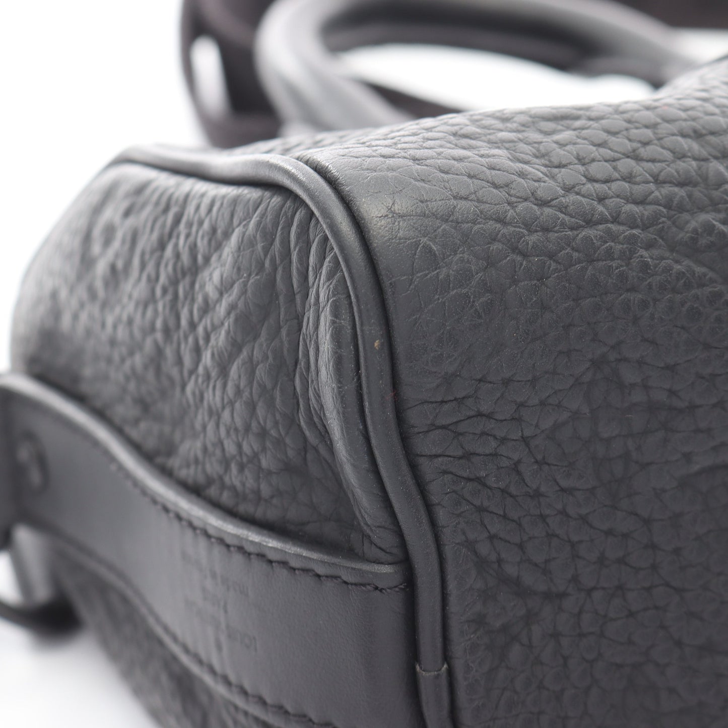 キーポル バンドリエール25 トリヨンモノグラム ノワール ハンドバッグ レザー ブラック 2WAY ルイヴィトン バッグ LOUIS VUITTON