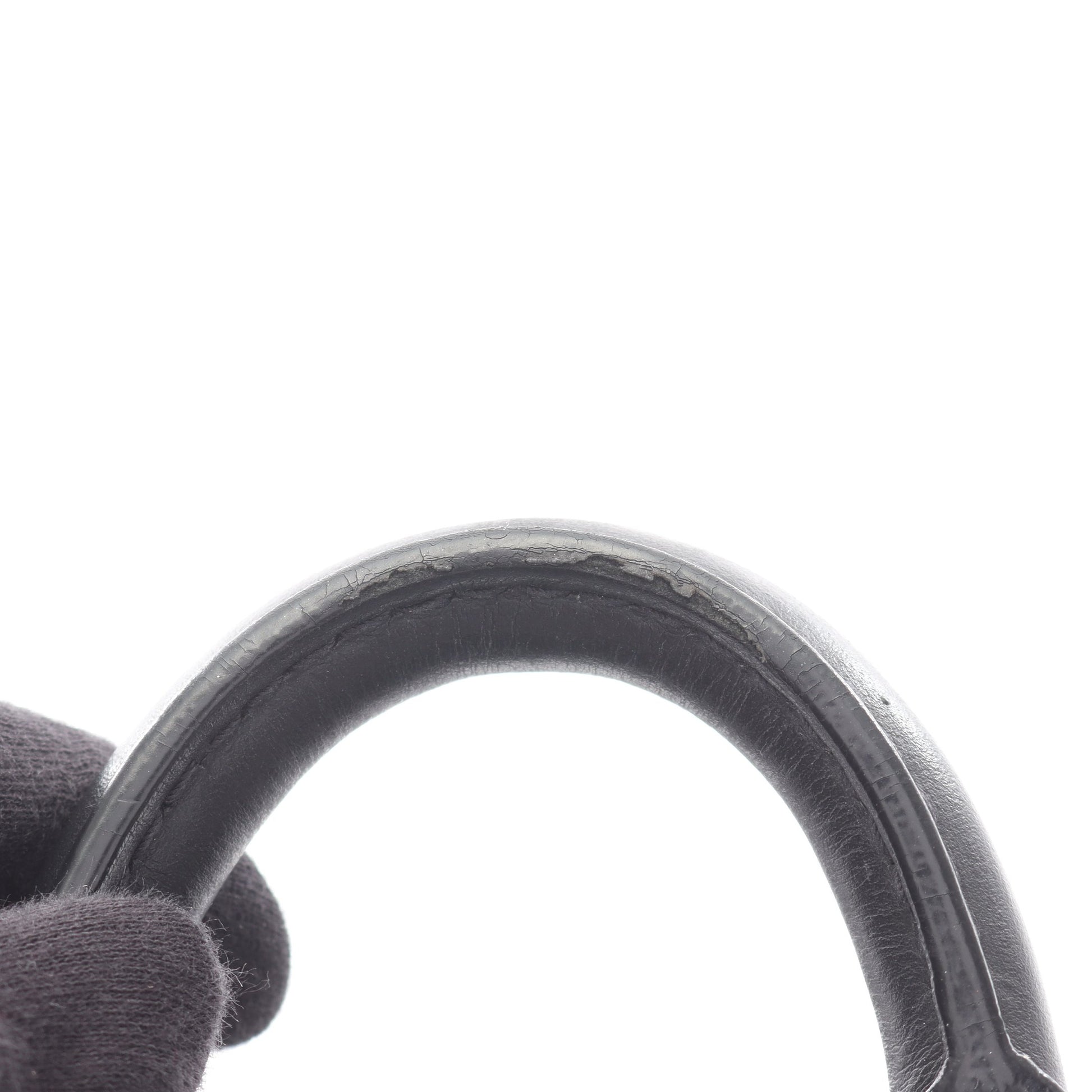 キーポル バンドリエール25 トリヨンモノグラム ノワール ハンドバッグ レザー ブラック 2WAY ルイヴィトン バッグ LOUIS VUITTON