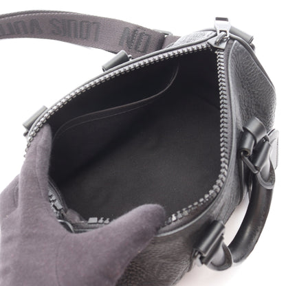 キーポル バンドリエール25 トリヨンモノグラム ノワール ハンドバッグ レザー ブラック 2WAY ルイヴィトン バッグ LOUIS VUITTON